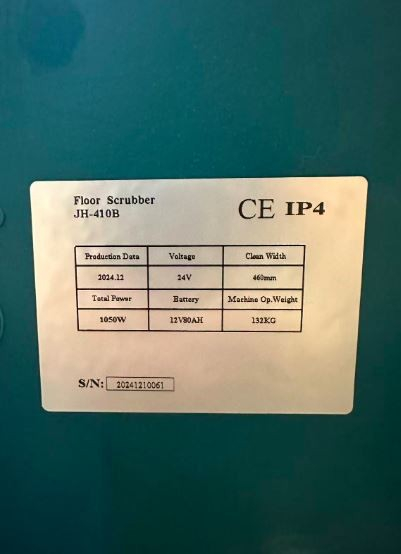 Аккумуляторная поломоечная машина TOR JH-410А Аккумуляторная поломоечная машина TOR JH-410А