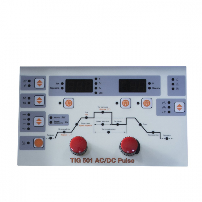 Аппарат аргонодуговой сварки TIG 501 AC/DC Pulse Аппарат аргонодуговой сварки TIG 501 AC/DC Pulse