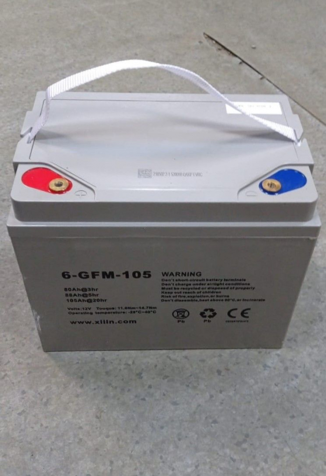 Аккумулятор для штабелёров TOR  CDD10R-E/CDD12R-E/CDD15R-E/IWS/WS 12V/105Ah гелевый (Gel battery) арт.1018883