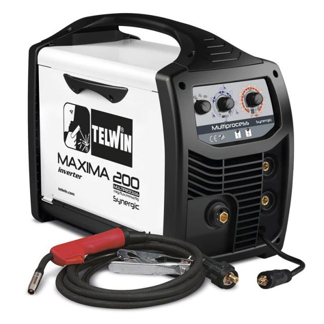 Сварочный полуавтомат Telwin MAXIMA 200 SYNERGIC Сварочный полуавтомат Telwin MAXIMA 200 SYNERGIC