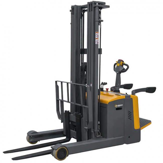 Штабелер электрический самоходный SMARTLIFT (SMART) CQD15R (1500 кг; 5,6 м; li-ion 25,6В / 230Ач, PV, EPS) арт.64-6089 Штабелер электрический самоходный SMARTLIFT (SMART) CQD15R (1500 кг; 5,6 м; li-ion 25,6В / 230Ач, PV, EPS) арт.64-6089
