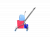 Одноведерная тележка  Metal clean  Беатрис 
