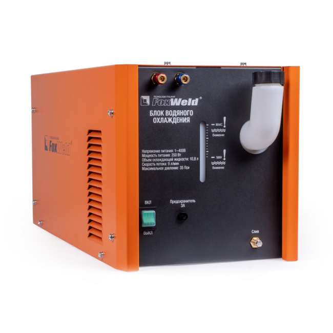 Блок водяного охлаждения для SAGGIO TIG 400/500 AC/DC Pulse арт.7589 Блок водяного охлаждения для SAGGIO TIG 400/500 AC/DC Pulse арт.7589
