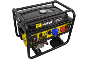 Бензиновый генератор Huter DY9500LX-3 PRO, 380/220 В  арт.64/1/77