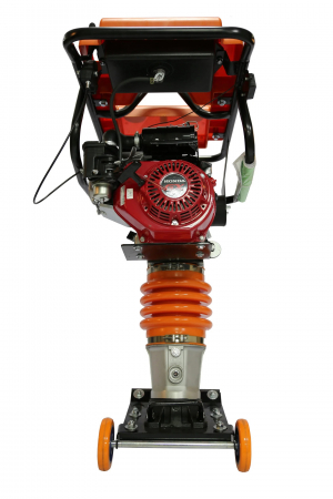Вибротрамбовка Samsan PRO TR280 (SM149 ,4л.с, 80кг, 15кН, д./фильтр, колеса, счетчик 2в1, кн.ав.ост) арт.TR2802
