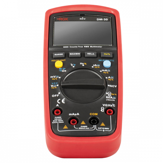 Цифровой мультиметр RGK DM-30