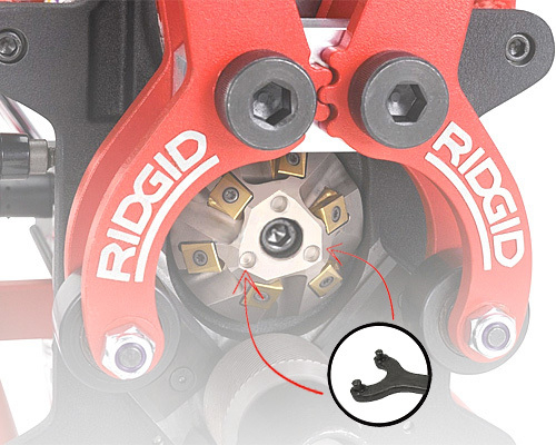Ключ Ridgid для насадок