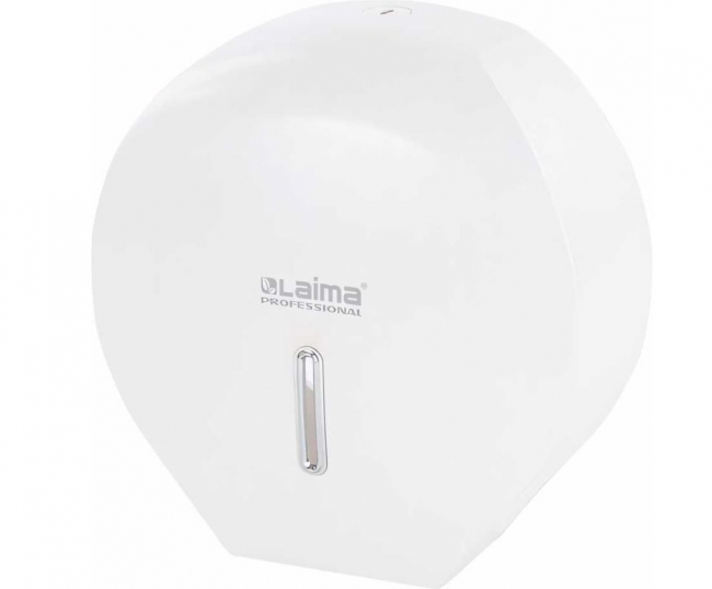 Диспенсер для туалетной бумаги LAIMA PROFESSIONAL BASIC (Система T2), малый, белый, ABS-пластик арт.606682 Диспенсер для туалетной бумаги LAIMA PROFESSIONAL BASIC (Система T2), малый, белый, ABS-пластик арт.606682