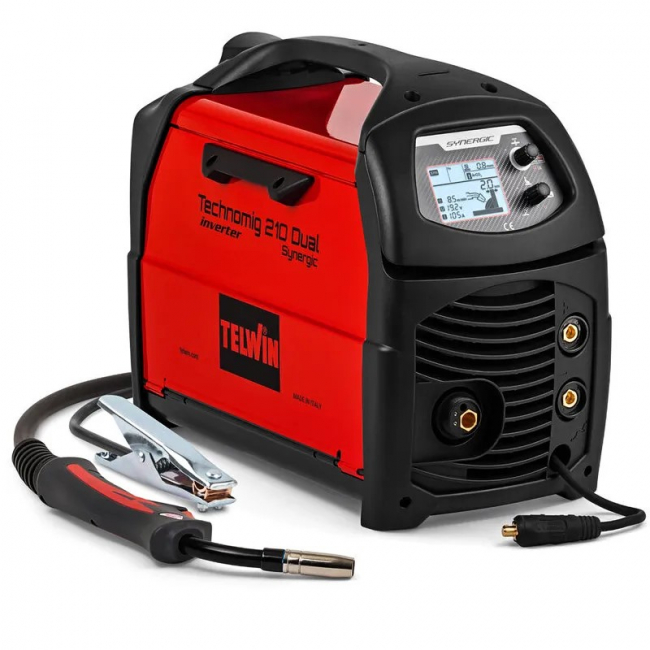 Сварочный полуавтомат Telwin TECHNOMIG 210 DUAL SYNERGIC Сварочный полуавтомат Telwin TECHNOMIG 210 DUAL SYNERGIC