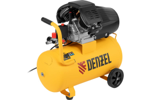 Компрессор воздушный прямой привод Denzel DCV1800/50 (1,8 кВт, 50 литров, 320 л/мин) арт.58168