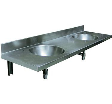 Раковины коллективные  Nofer Wash встроены 13070.3.S