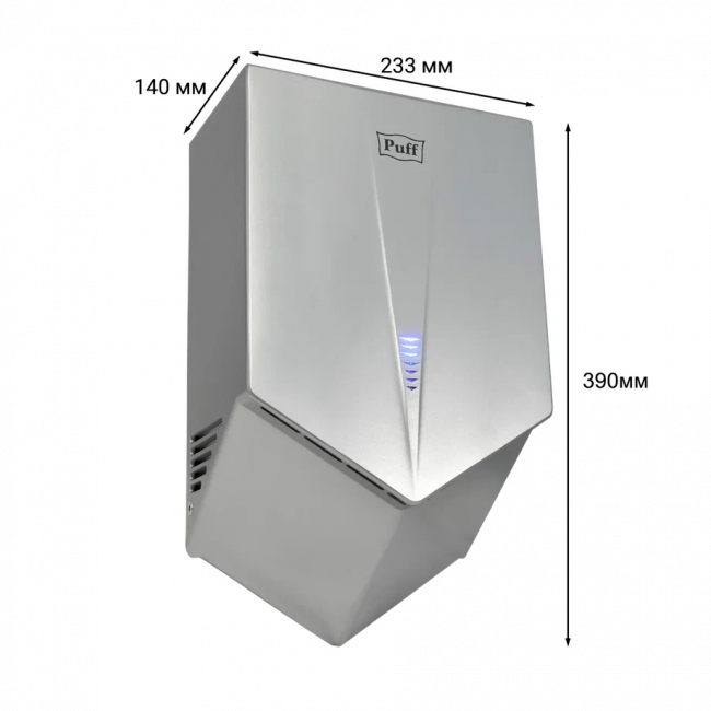 Электросушитель для рук "Puff-8802C" арт.1401.411 Электросушитель для рук "Puff-8802C" арт.1401.411