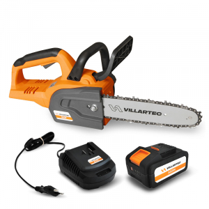 Аккумуляторная цепная мотопила VILLARTEC SA20 SET: AS204, AC202