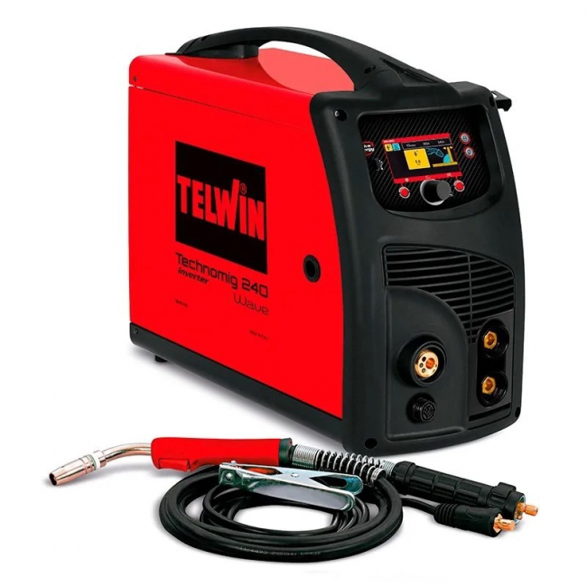 Сварочный полуавтомат Telwin TECHNOMIG 240 WAVE Сварочный полуавтомат Telwin TECHNOMIG 240 WAVE