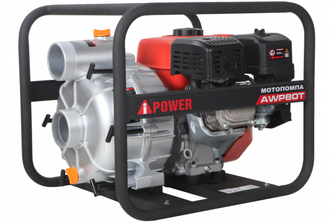 Мотопомпа бензиновая A-iPower AWP80T Мотопомпа бензиновая A-iPower AWP80T