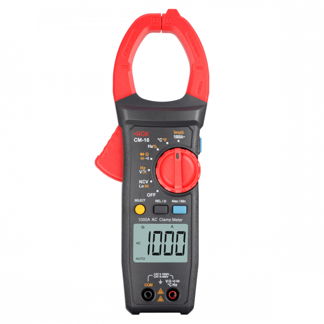 Клещи токоизмерительные RGK CM-16 Клещи токоизмерительные RGK CM-16