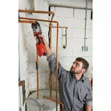 Пресс-пистолет Ridgid RP 241 с клещами V 16-22-28 Пресс-пистолет Ridgid RP 241 с клещами V 16-22-28