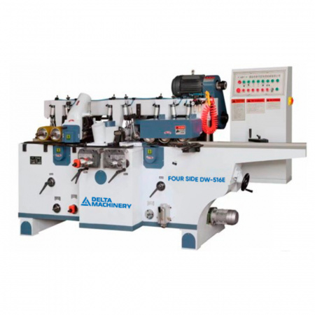 Четырехсторонний станок DELTAMACHINERY FOUR SIDE DW-516E арт.02-4957 Четырехсторонний станок DELTAMACHINERY FOUR SIDE DW-516E арт.02-4957