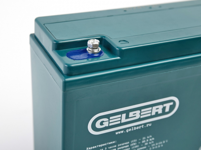 Аккумулятор тяговый Gelbert 6-DZF-20 (12V21A/H C3) арт.0000039 Аккумулятор тяговый Gelbert 6-DZF-20 (12V21A/H C3) арт.0000039