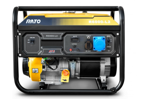 Бензиновый генератор RATO R6000E-L2 электростартер арт.R6000E-L2