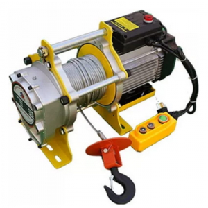 Лебедка TOR CD-300/600-A (KCD-300/600 kg, 220В) с канатом 60 м 24 м/мин (алюминиевый корпус) арт.1034615