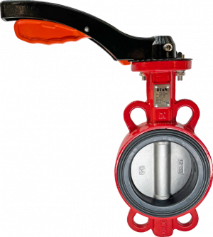 Дисковый поворотный затвор с алюминиевой рукояткой REON тип RSV84RED DN 125 PN 16 Дисковый поворотный затвор с алюминиевой рукояткой REON тип RSV84RED DN 125 PN 16