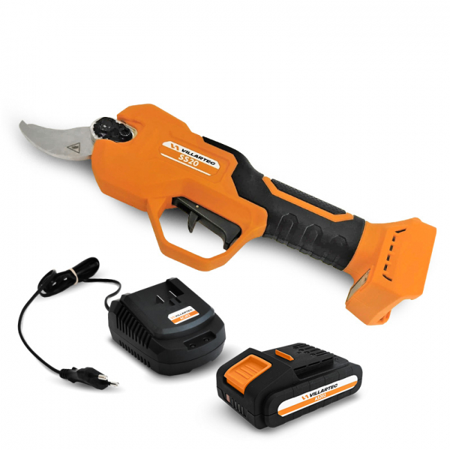 Секатор аккумуляторный  VILLARTEC SS20 SET: AS202, AC202
