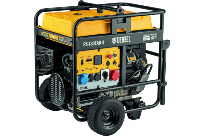 Генератор бензиновый Denzel PS-180EAD-3 (18 кВт,230/400 В, 65л) арт.946994 Генератор бензиновый Denzel PS-180EAD-3 (18 кВт,230/400 В, 65л) арт.946994