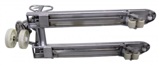 Гидравлическая тележка (Рохля) Tisel Technics TZ20 INOX из нержавеющей стали Гидравлическая тележка (Рохля) Tisel Technics TZ20 INOX из нержавеющей стали