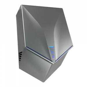 Сушилка для рук GFmark -  модель V-windblade - ПРЕМИУМ, 1000W, цвет сатин хром арт.6860s