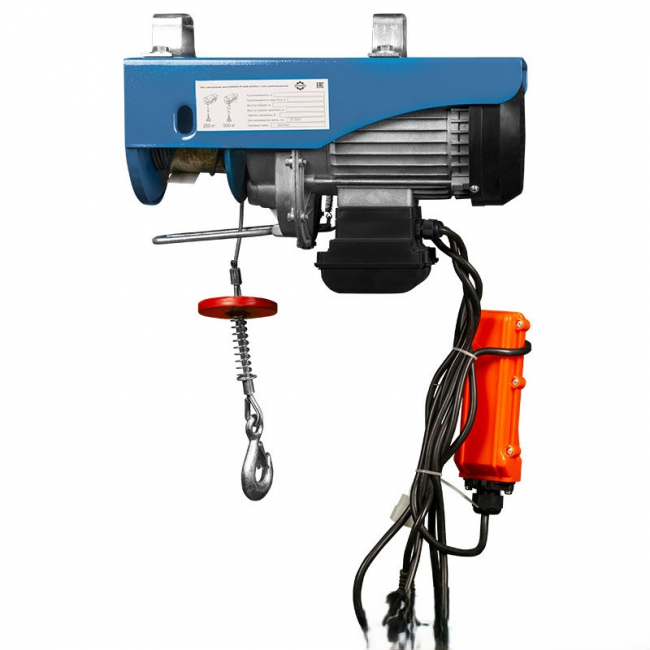 Таль электрическая мини комбинированная GEARSEN PA 25012 (220В, 250/500кг, 12/6м) арт.GPAK 25012