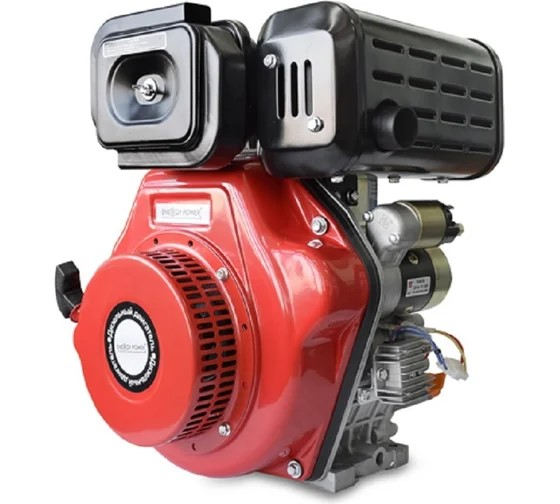 Дизельный двигатель REDVOLT Energy Power 186FE (V-тип, эл. запуск) без топливного бака, (J609B) арт.186F-V-E-W Дизельный двигатель REDVOLT Energy Power 186FE (V-тип, эл. запуск) без топливного бака, (J609B) арт.186F-V-E-W
