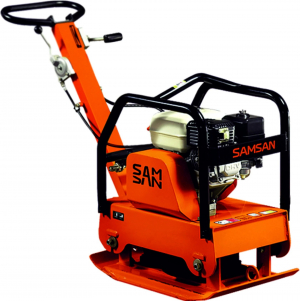 Виброплита реверсивная Samsan RP31 с двиг. Honda GX160 б/д.м арт.RP3113