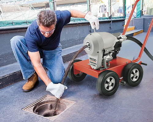 Прочистная секционная машина Ridgid K-1500G
