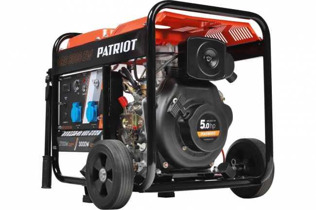 Генератор дизельный PATRIOT Expert GRD 3000EW Генератор дизельный PATRIOT Expert GRD 3000EW