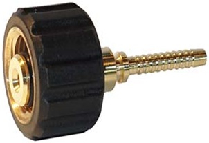 Прессниппель с гайкой (латунь)  Tornado EASY!Lock 22 +ниппель DN 6 арт.M-00524
