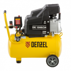 Компрессор воздушный Denzel DK1500/24, Х-PRO 1, 5 кВт арт.58063