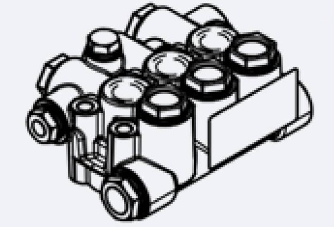 Комплект головной части насоса Mazzoni GM-1, 28 мм арт.P9.040.012