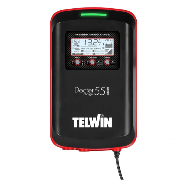 Зарядное устройство Telwin DOCTOR CHARGE 55 CONNECT 6V/12V/24V Зарядное устройство Telwin DOCTOR CHARGE 55 CONNECT 6V/12V/24V