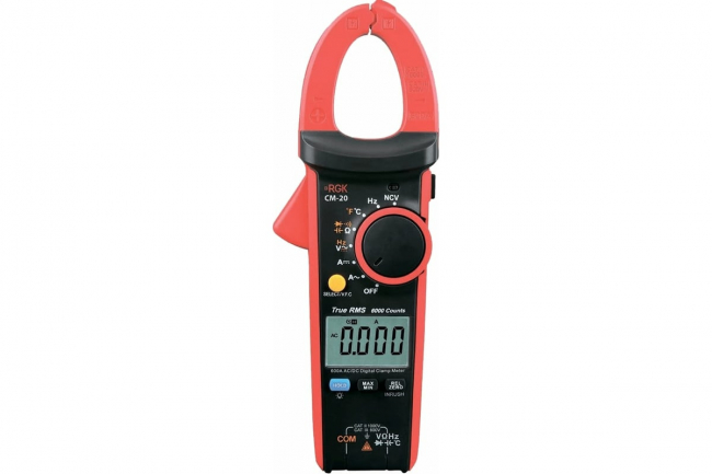 Токоизмерительные клещи RGK CM-20 Токоизмерительные клещи RGK CM-20