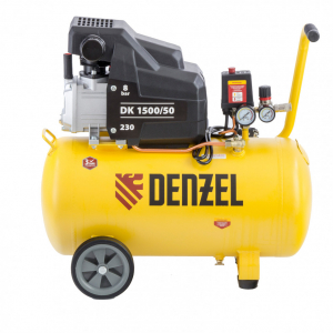 Компрессор воздушный  Denzel DK1500/50,Х-PRO (1,5 кВт, 230 л/мин, 50 л) арт.58064
