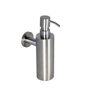 Дозатор для мыла настенный бытовой из нержавеющей стали AISI 304 Nofer 03047.S