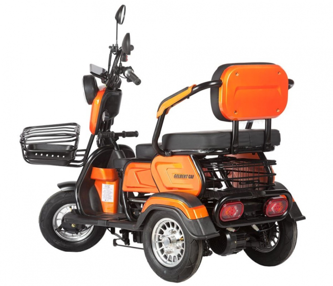 Электротрицикл Rutrike Gelbert Caf 48V/60V 600Вт Электротрицикл Rutrike Gelbert Caf 48V/60V 600Вт
