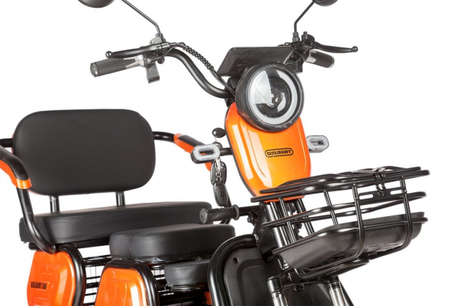 Электротрицикл Rutrike Gelbert Caf 48V/60V 600Вт Электротрицикл Rutrike Gelbert Caf 48V/60V 600Вт