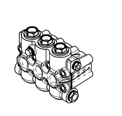 Комплект головной части насоса  Mazzoni  GM-1 CW, 25 мм арт.P9.040.026