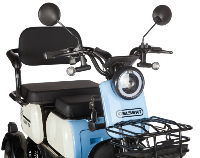 Электротрицикл Rutrike Gelbert Vega 48V/60V 600Вт
