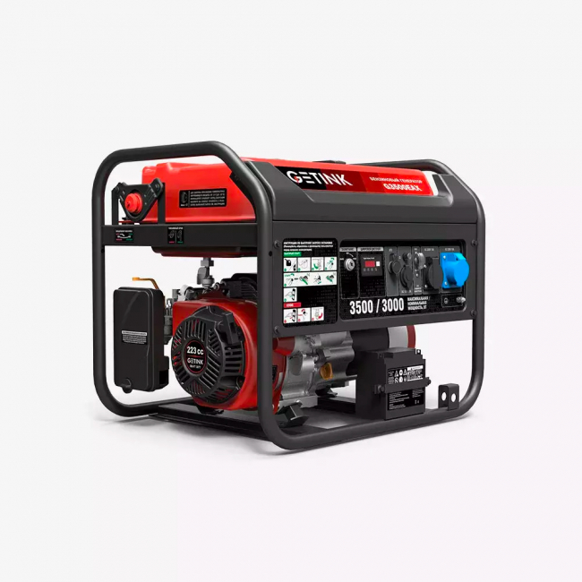 Бензиновый генератор SUNREKA  G3500EAX  арт.211002