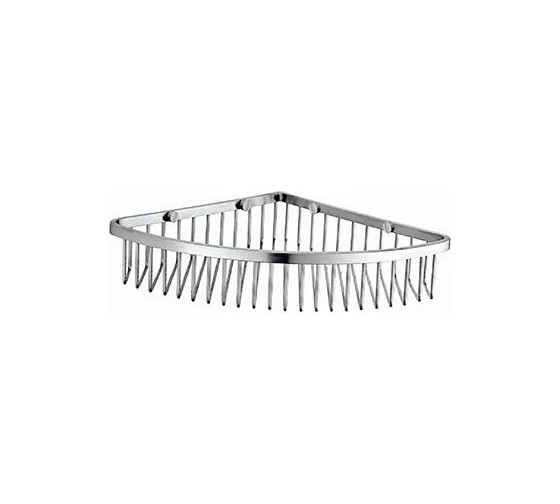 Мыльница в сеточку угловая Nofer 09063.B 55х305х225 
