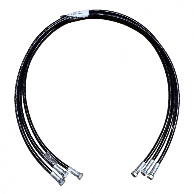 Рукав WPH-1 (МТ13) d=6 L=1,50м 1/4 520 Бар с пружинами (ZEC Италия)