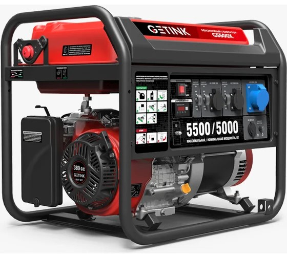Бензиновый генератор SUNREKA G5500X арт.211003 Бензиновый генератор SUNREKA G5500X арт.211003